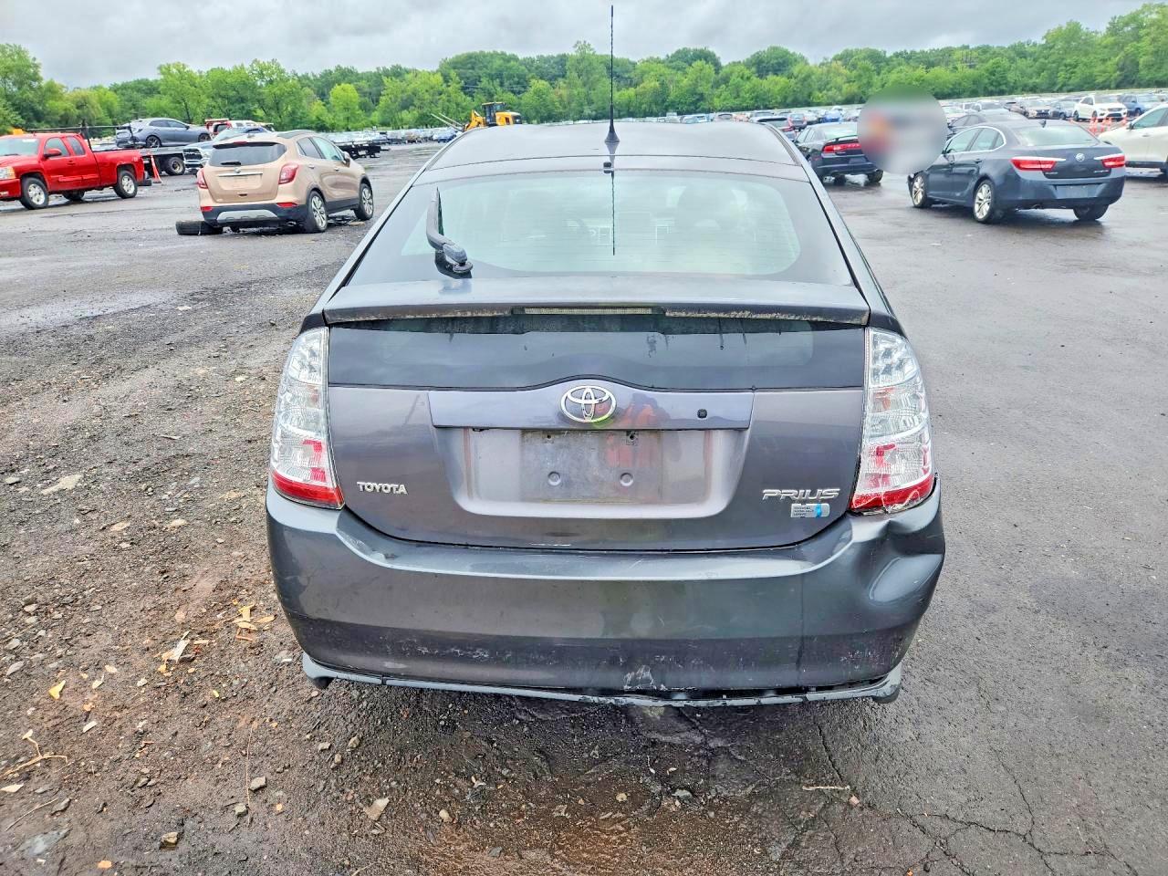 2007 Toyota Prius Base Gray vin: JTDKB20U873238883