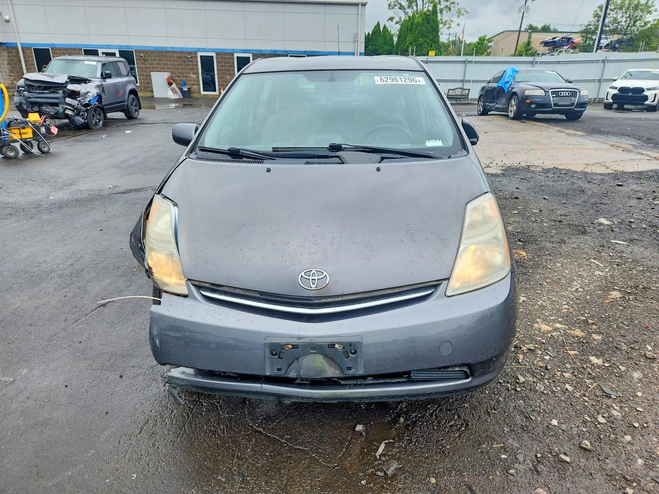 2007 Toyota Prius Base Gray vin: JTDKB20U873238883