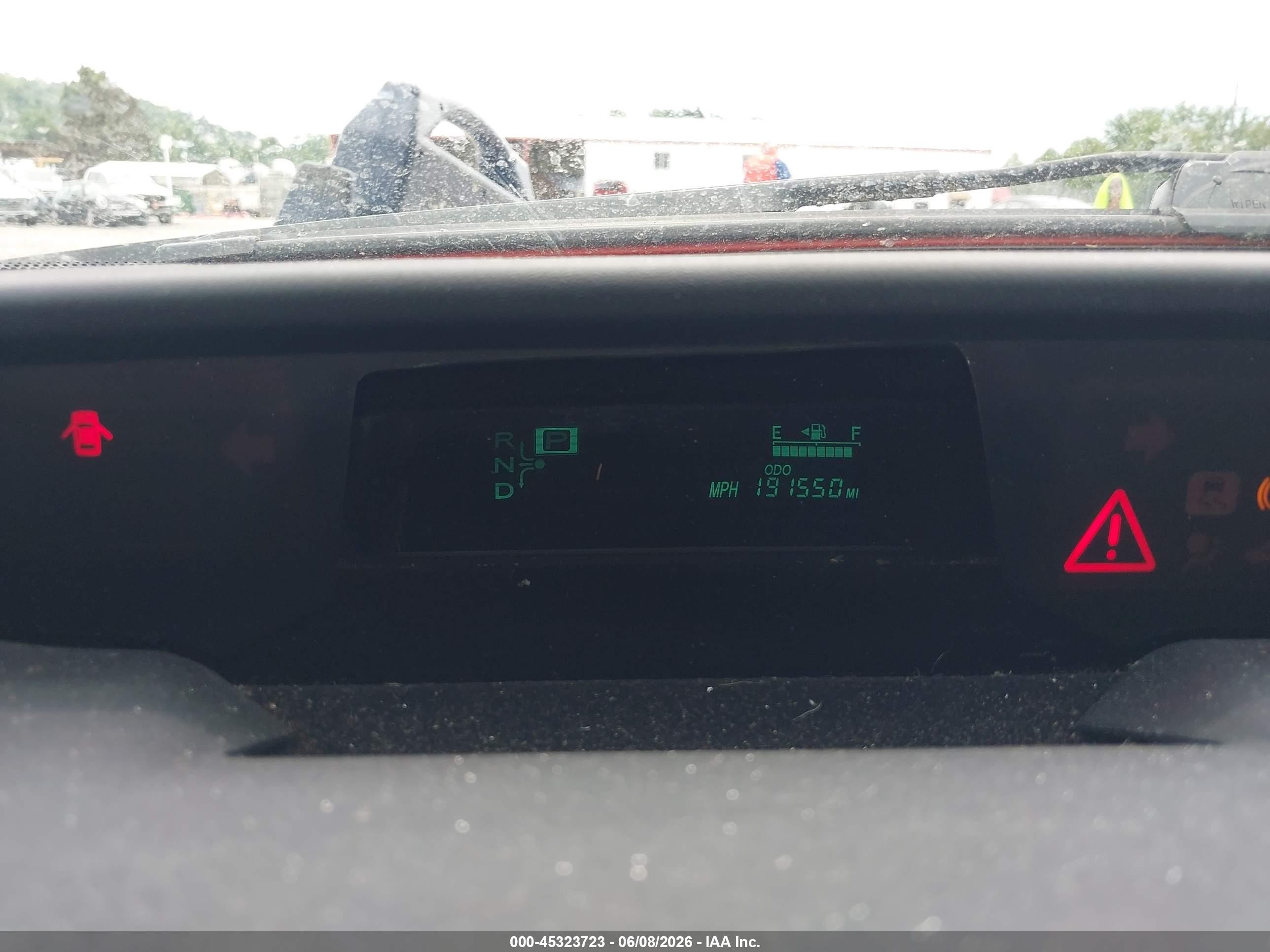 2007 Toyota Prius   Red vin: JTDKB20U873263136