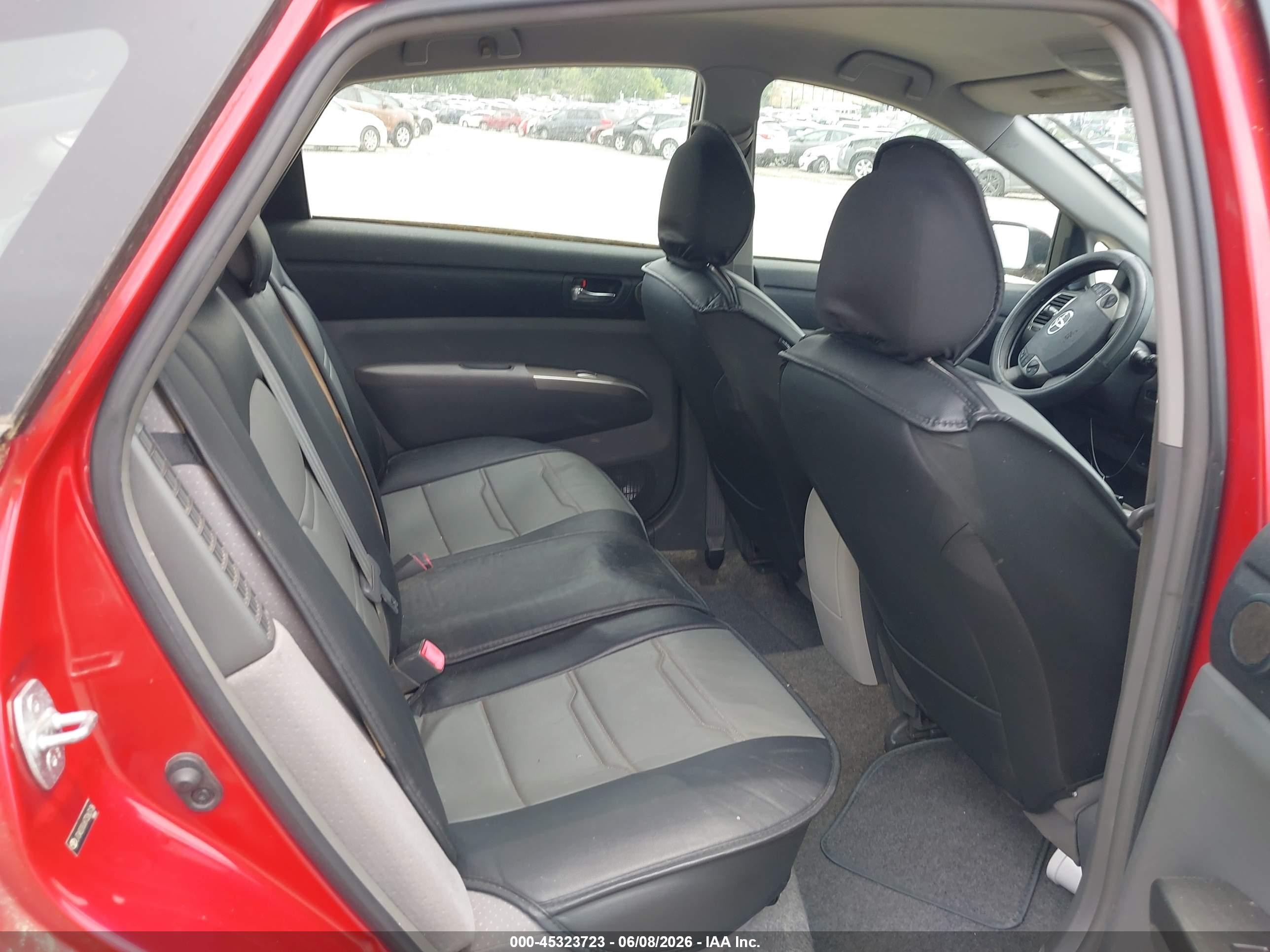 2007 Toyota Prius   Red vin: JTDKB20U873263136