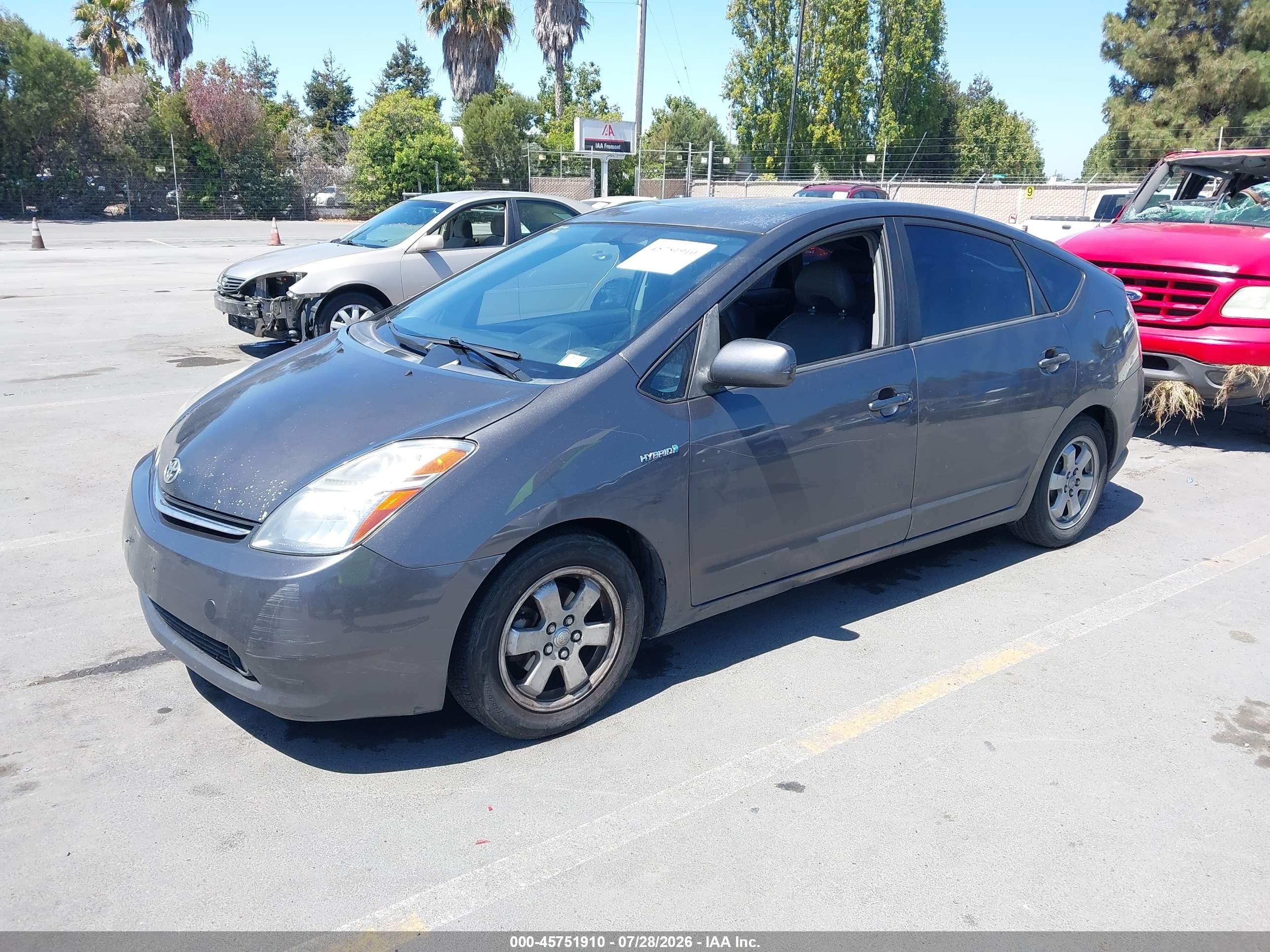 2007 Toyota Prius   Gray vin: JTDKB20U873271981