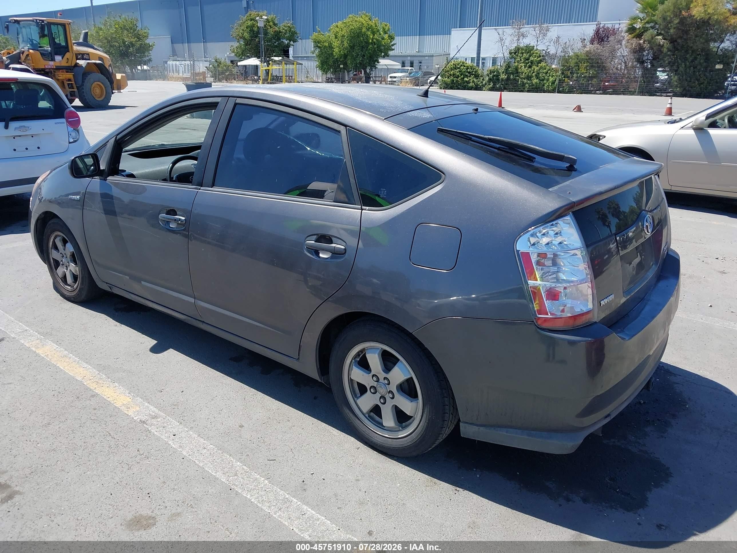 2007 Toyota Prius   Gray vin: JTDKB20U873271981
