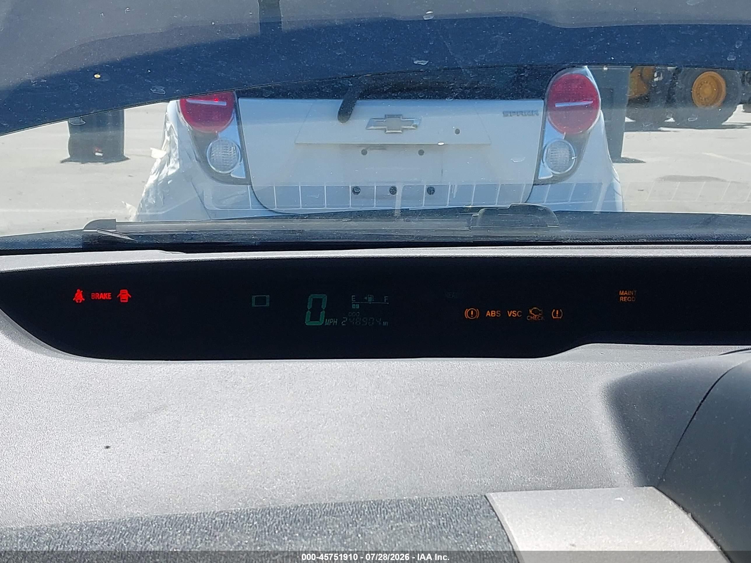 2007 Toyota Prius   Gray vin: JTDKB20U873271981