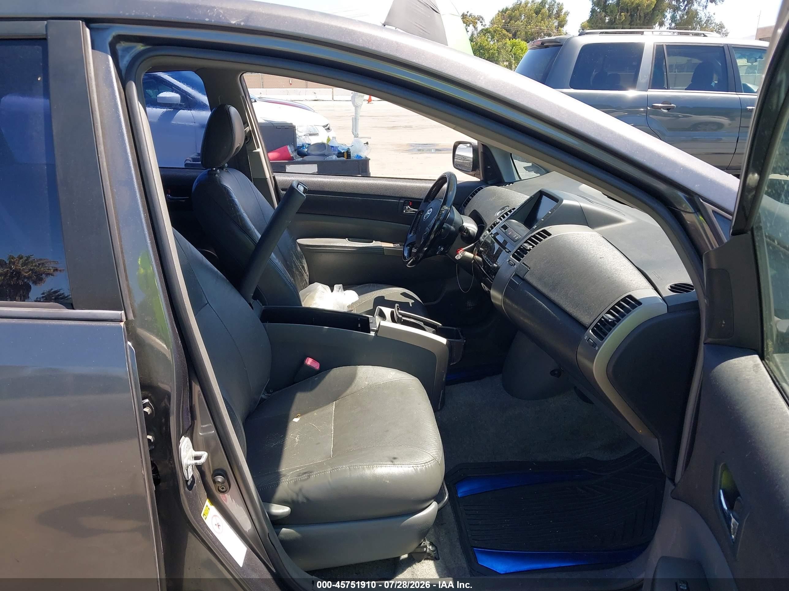 2007 Toyota Prius   Gray vin: JTDKB20U873271981