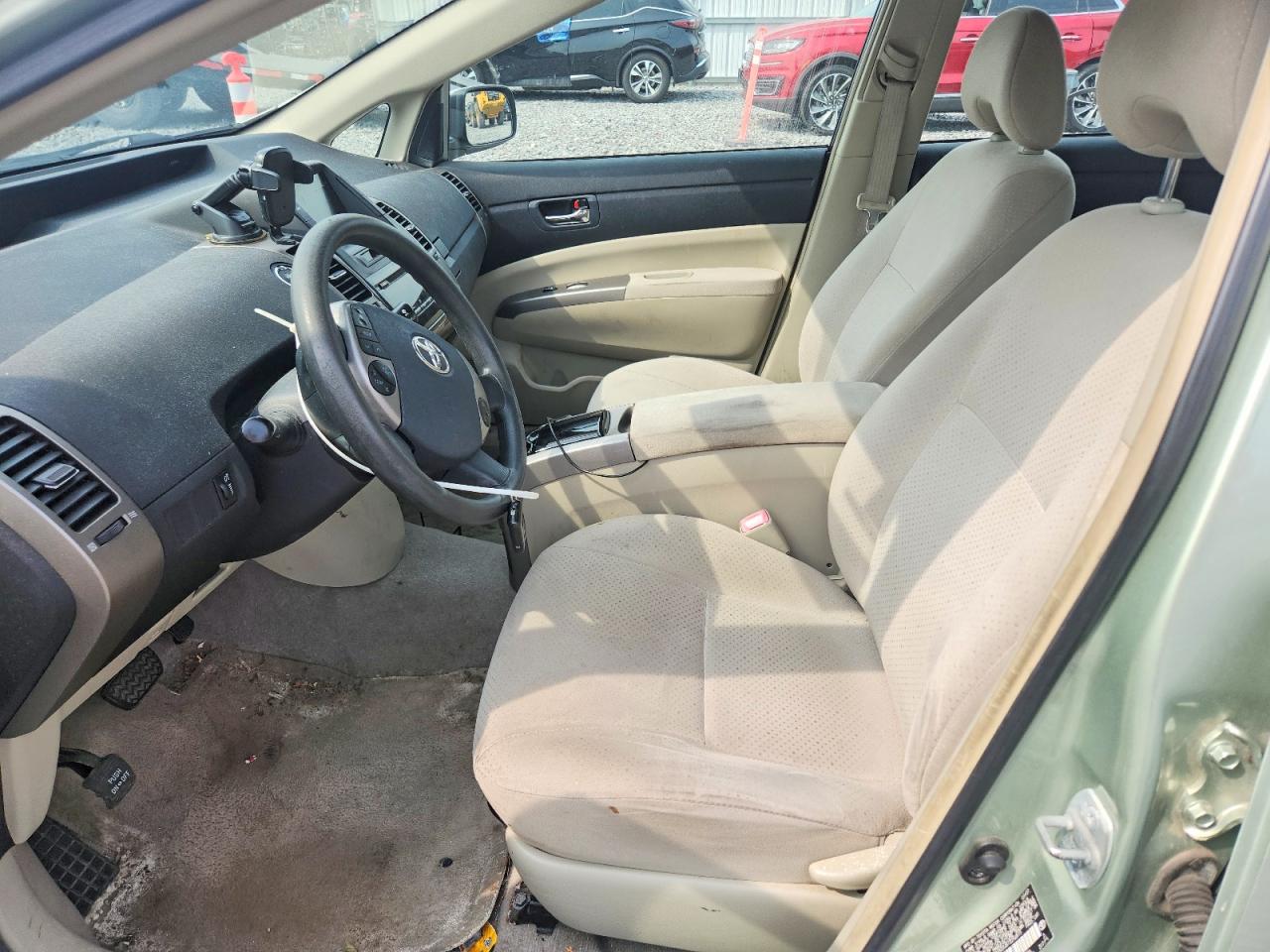 2007 Toyota Prius Green vin: JTDKB20U873292815