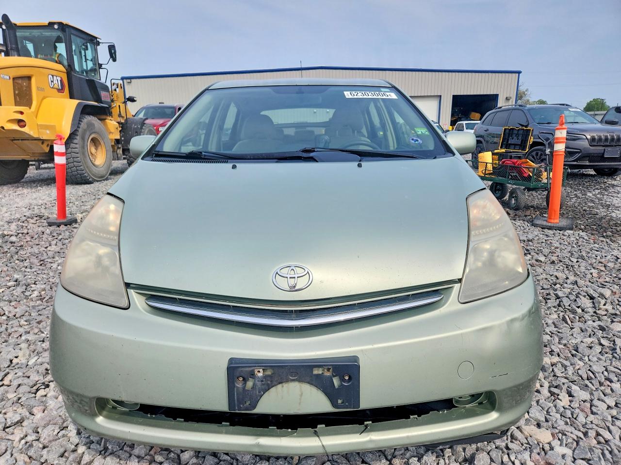 2007 Toyota Prius Green vin: JTDKB20U873292815