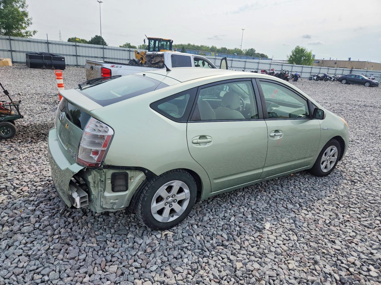 2007 Toyota Prius Green vin: JTDKB20U873292815
