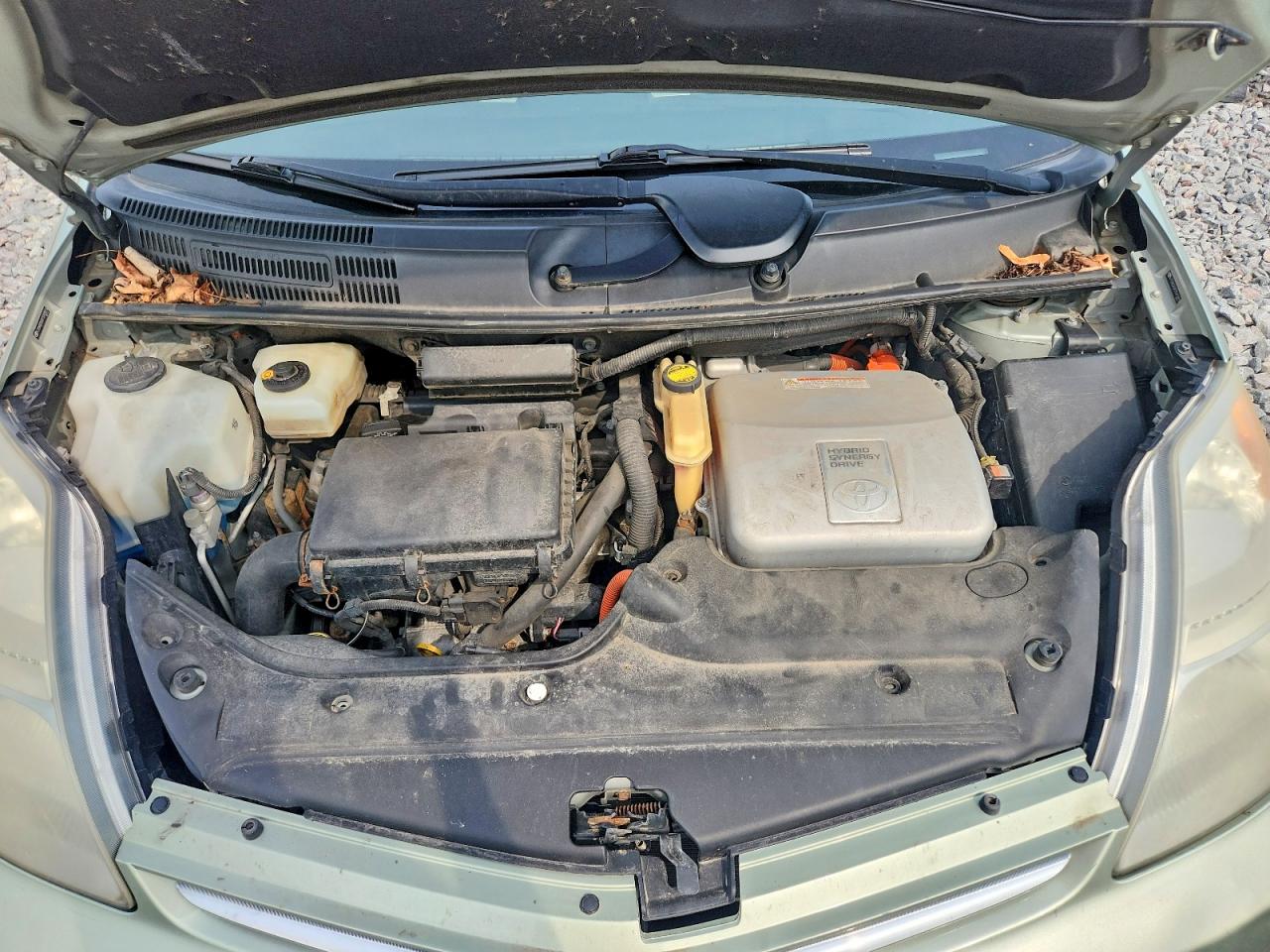 2007 Toyota Prius Green vin: JTDKB20U873292815