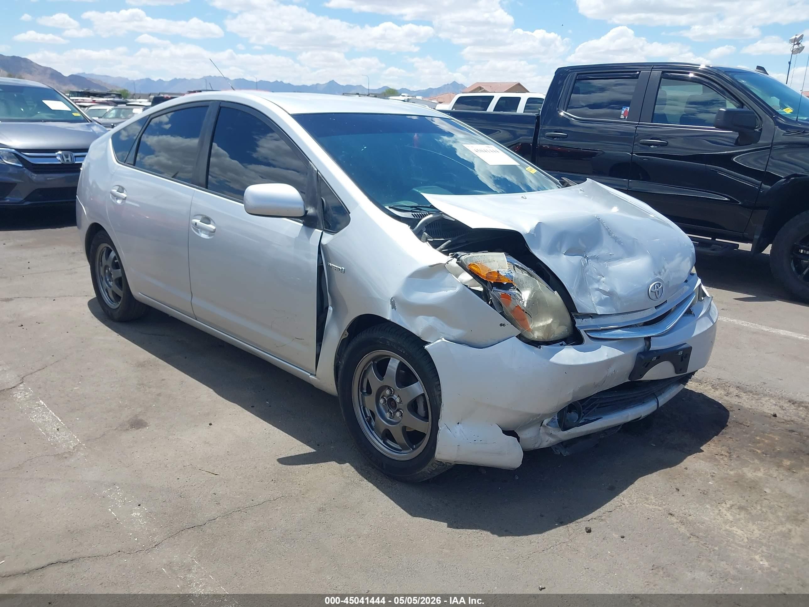 2007 Toyota Prius Touring Silver vin: JTDKB20U873294645