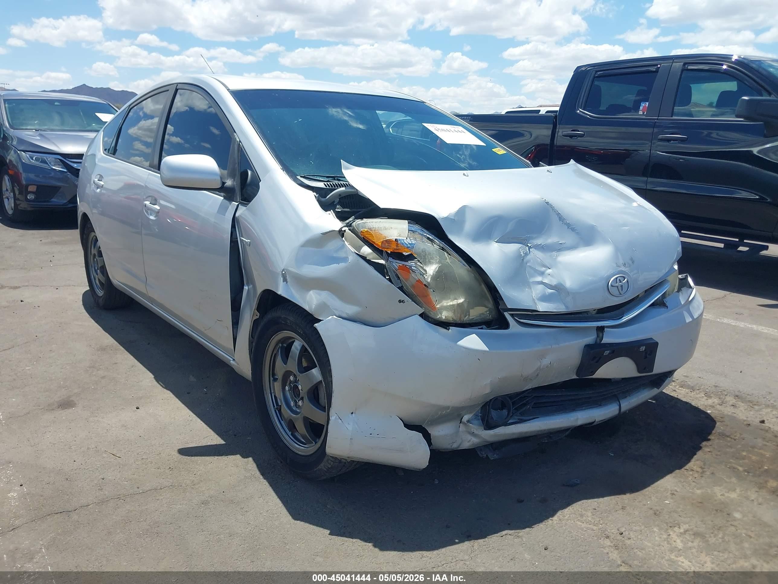 2007 Toyota Prius Touring Серебряный vin: JTDKB20U873294645