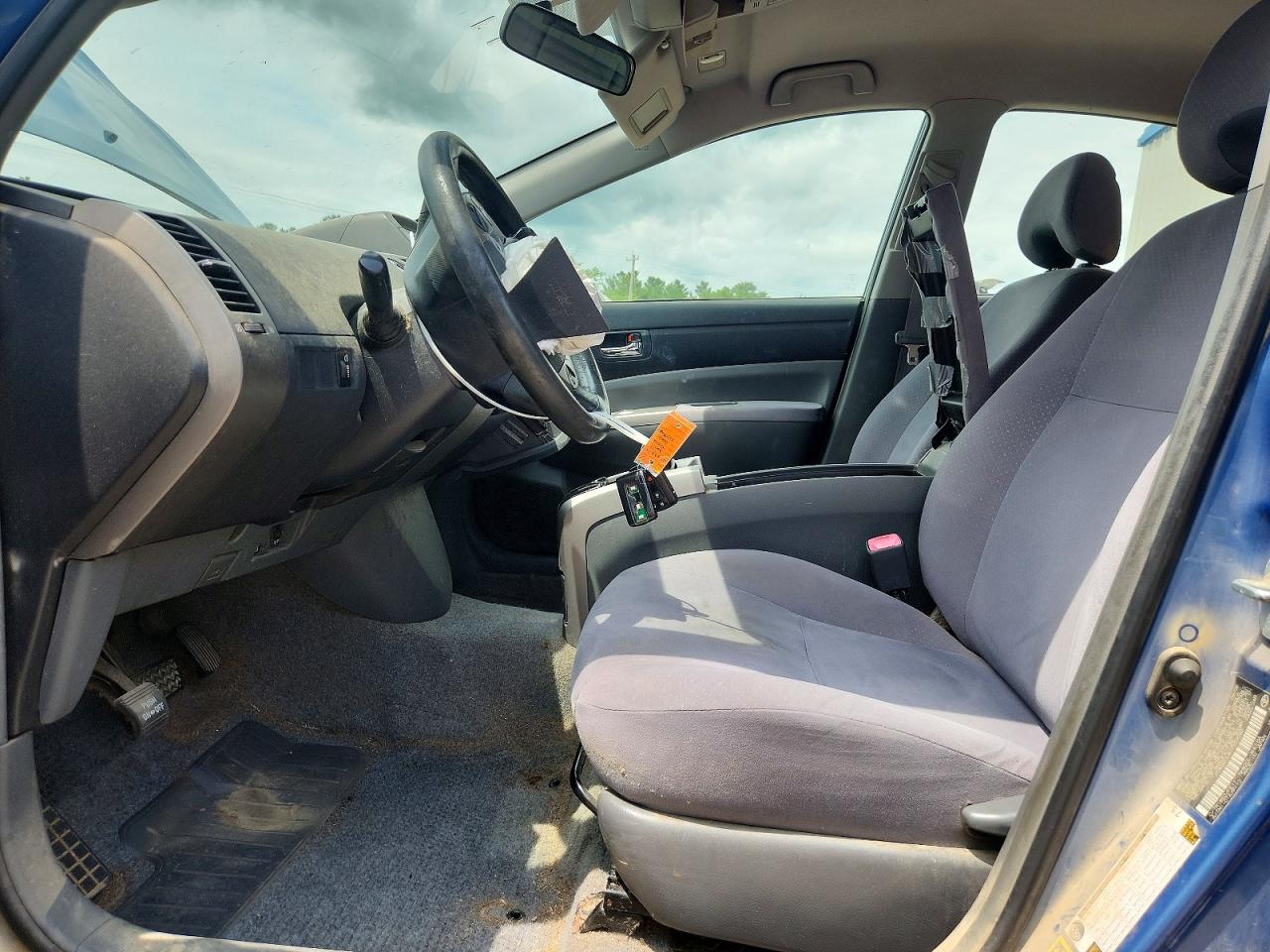 2007 Toyota Prius Base Blue vin: JTDKB20U877559282