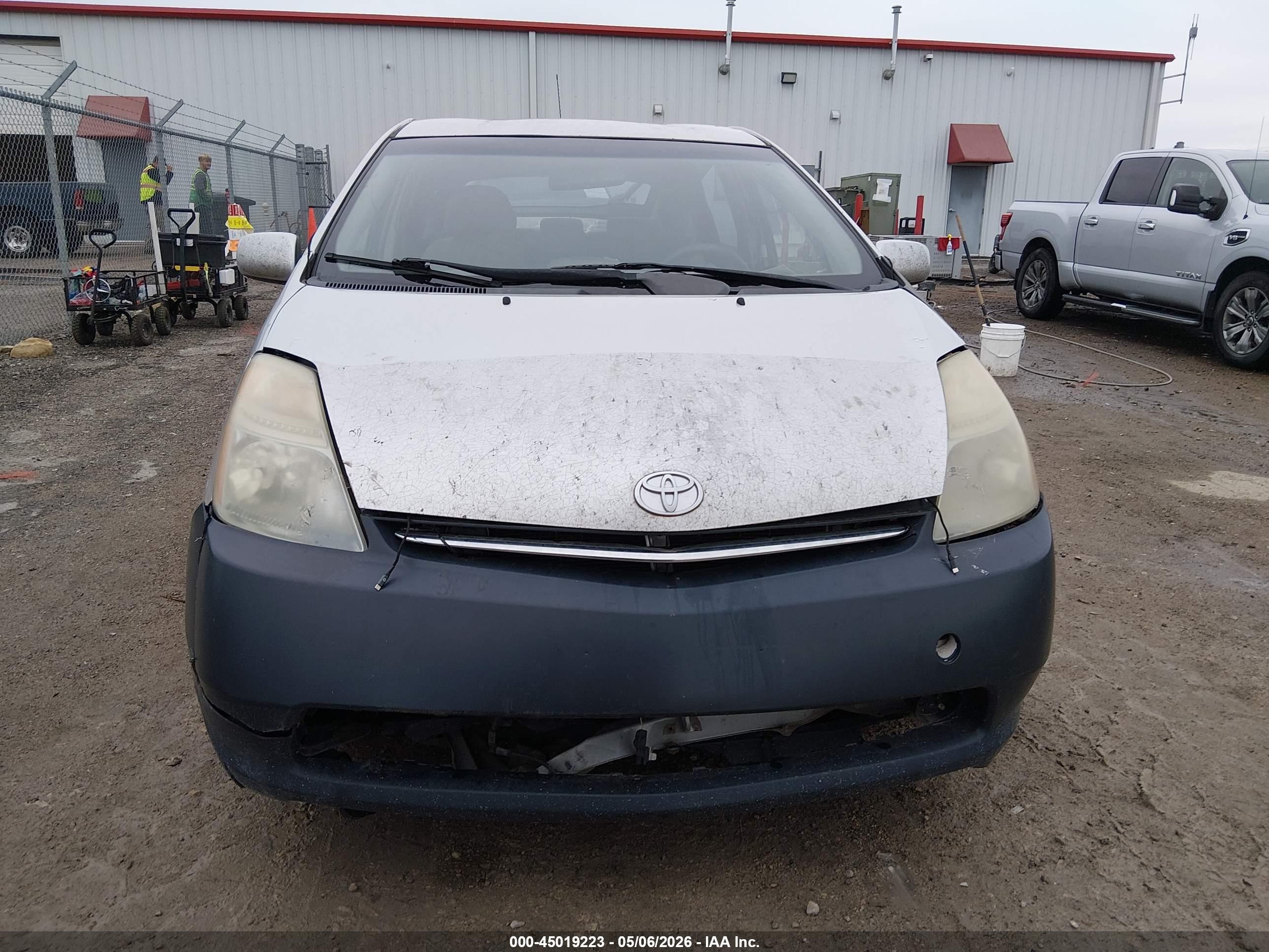 2007 Toyota Prius   Серый vin: JTDKB20U877566832