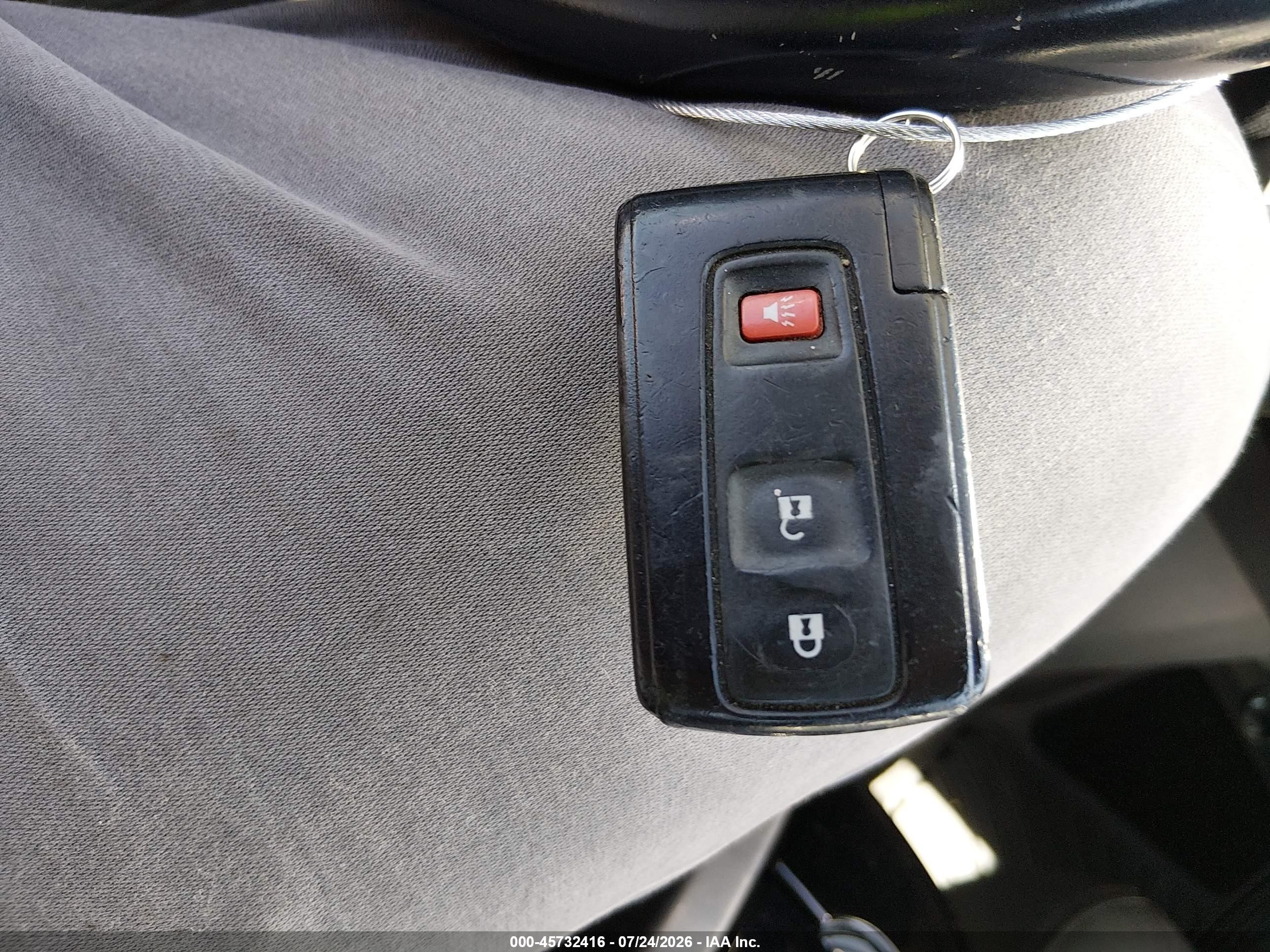 2007 Toyota Prius Touring Blue vin: JTDKB20U877572131