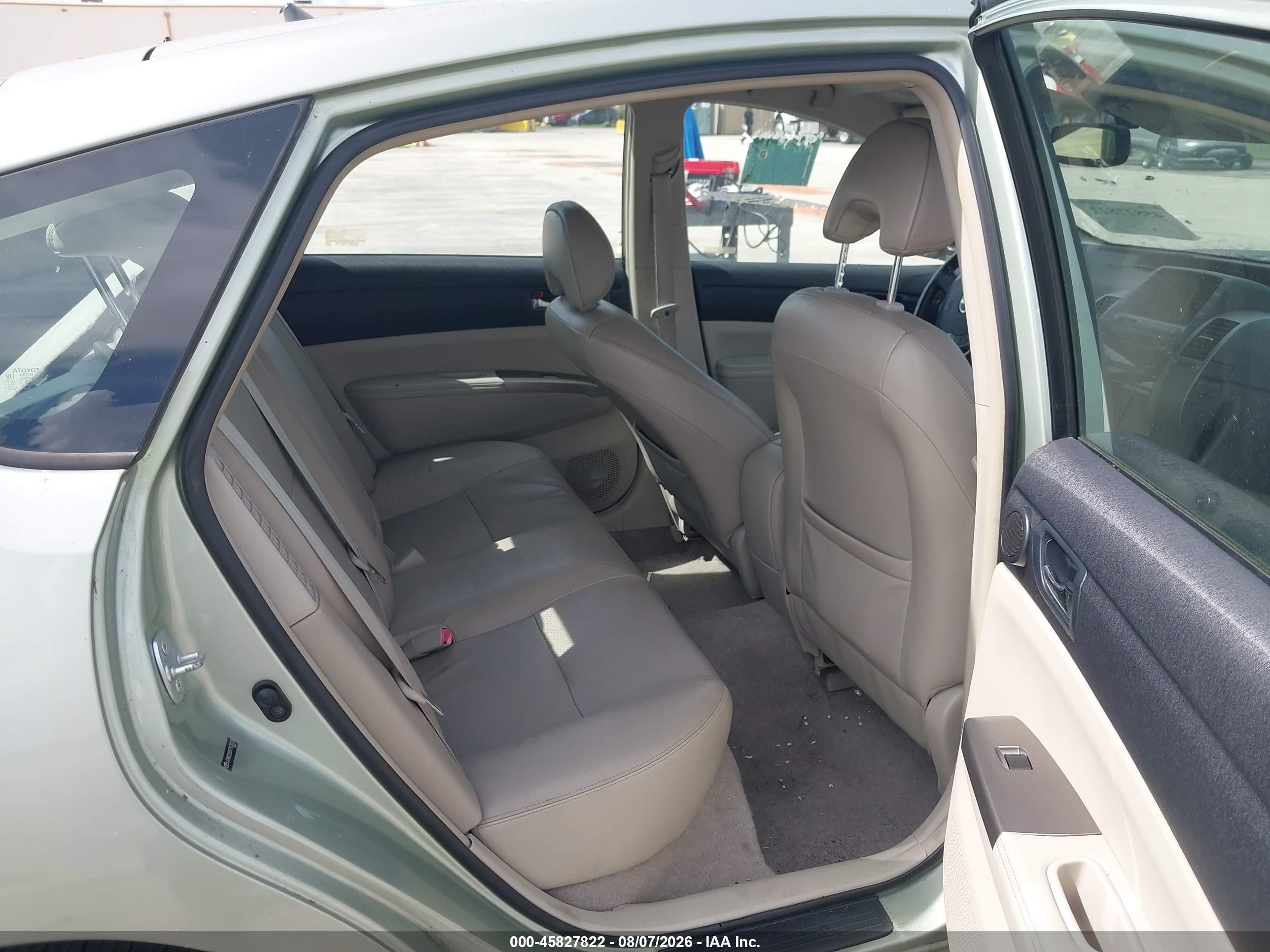 2007 Toyota Prius   Зеленый vin: JTDKB20U877574123