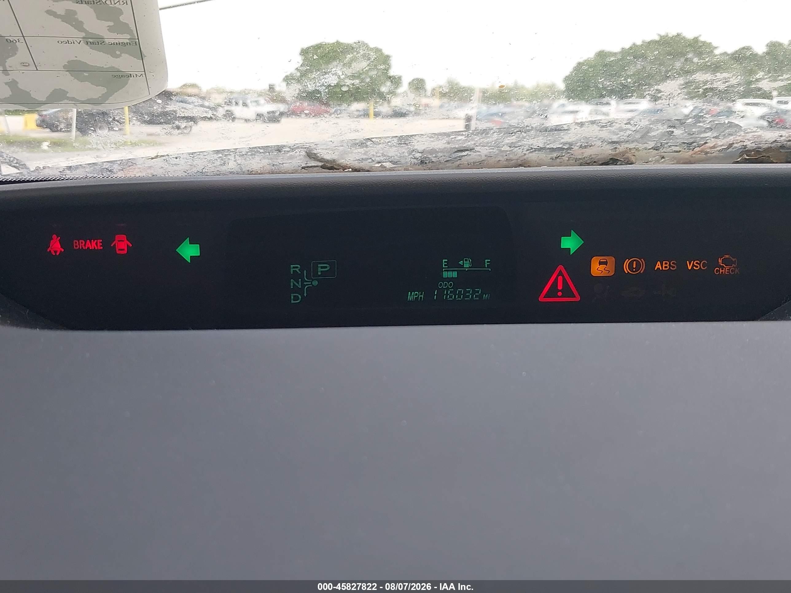 2007 Toyota Prius   Зеленый vin: JTDKB20U877574123