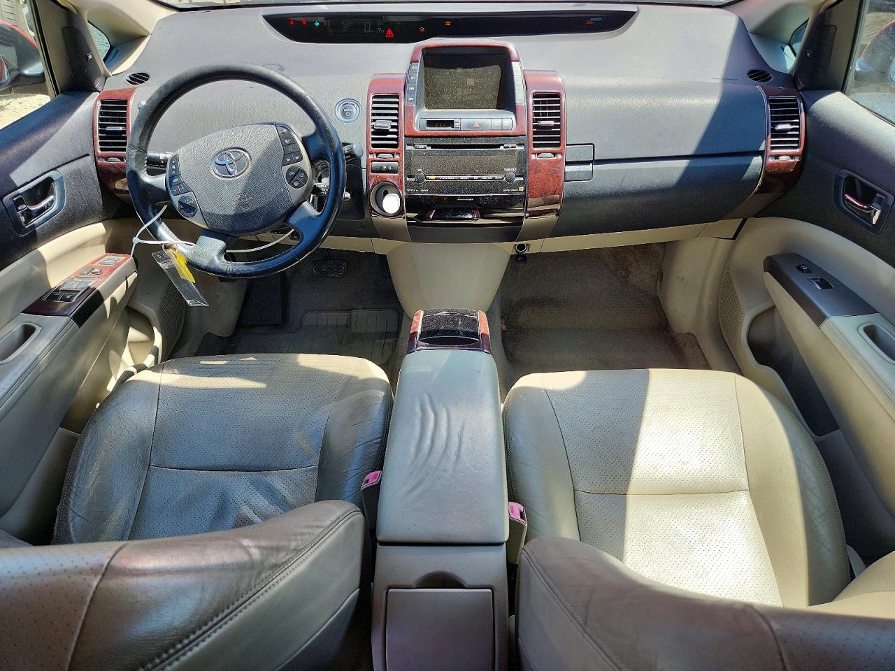 2007 Toyota Prius Base Red vin: JTDKB20U877600073