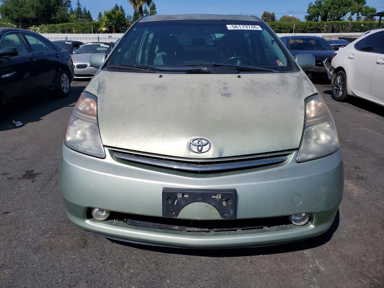 2007 Toyota Prius Base Green vin: JTDKB20U877601398