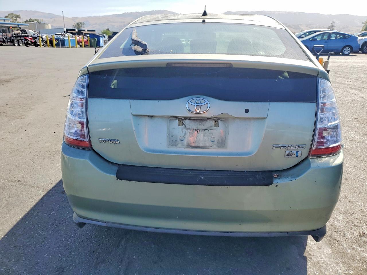 2007 Toyota Prius Base Green vin: JTDKB20U877601398