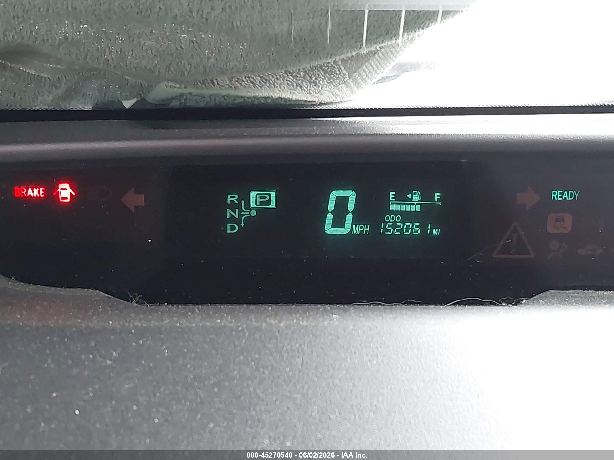 2007 Toyota Prius Light Blue vin: JTDKB20U877624583