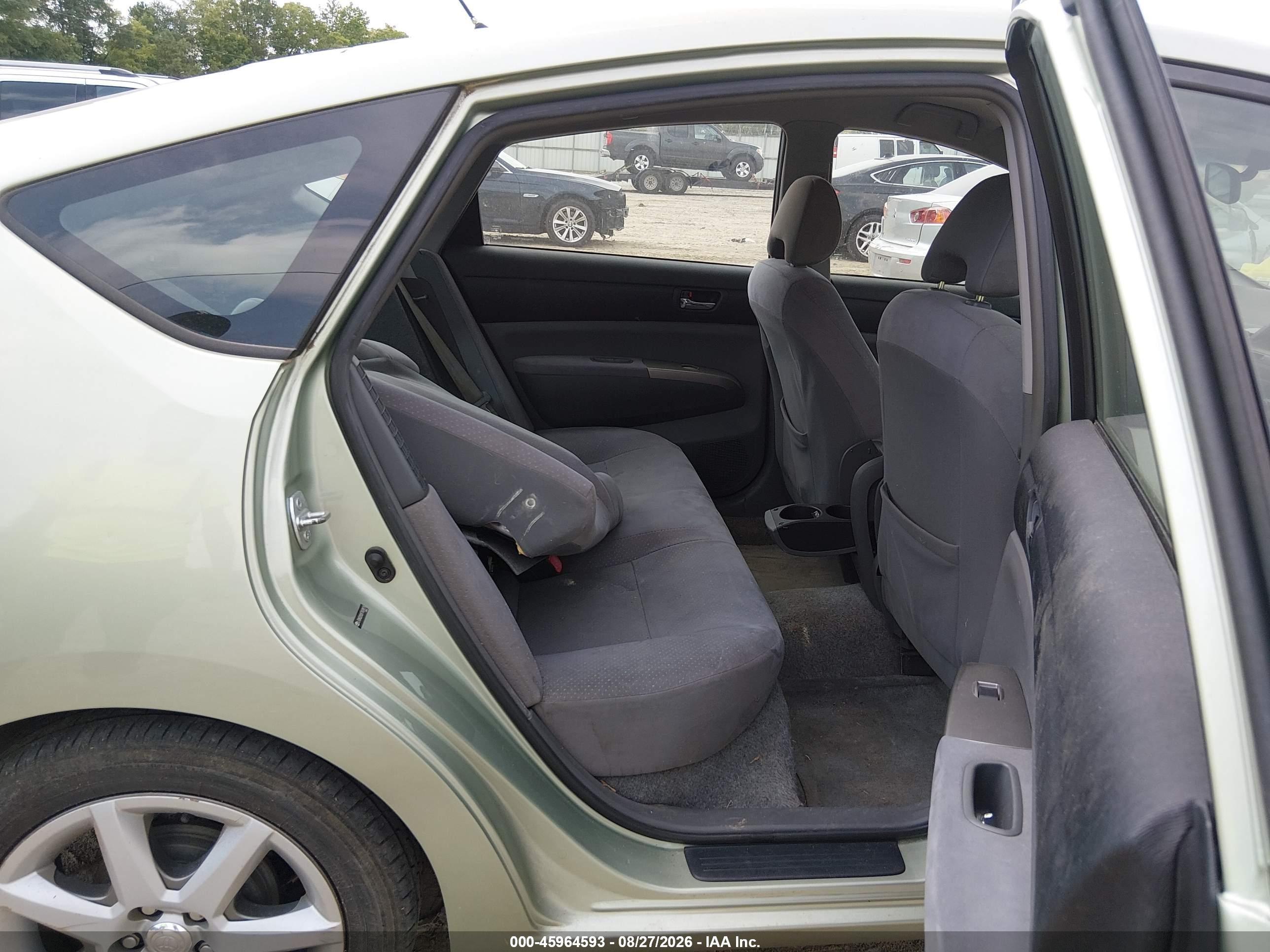 2007 Toyota Prius Touring Зеленый vin: JTDKB20U877634515