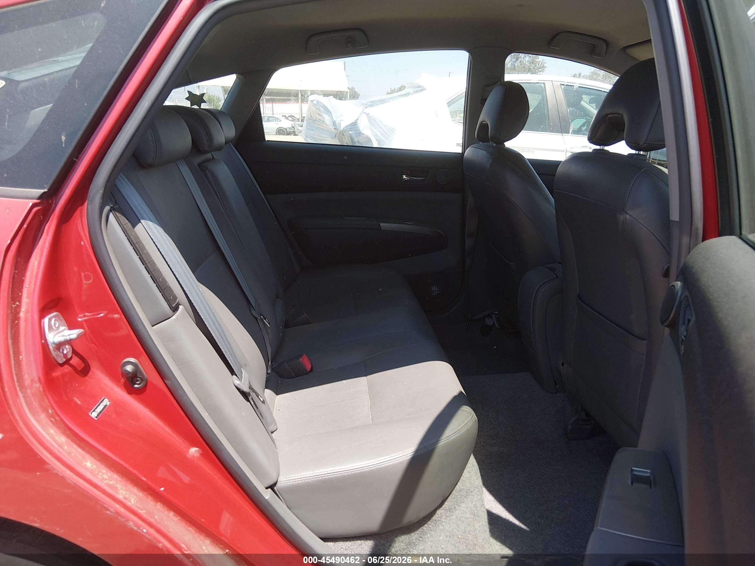 2007 Toyota Prius Red vin: JTDKB20U877634739