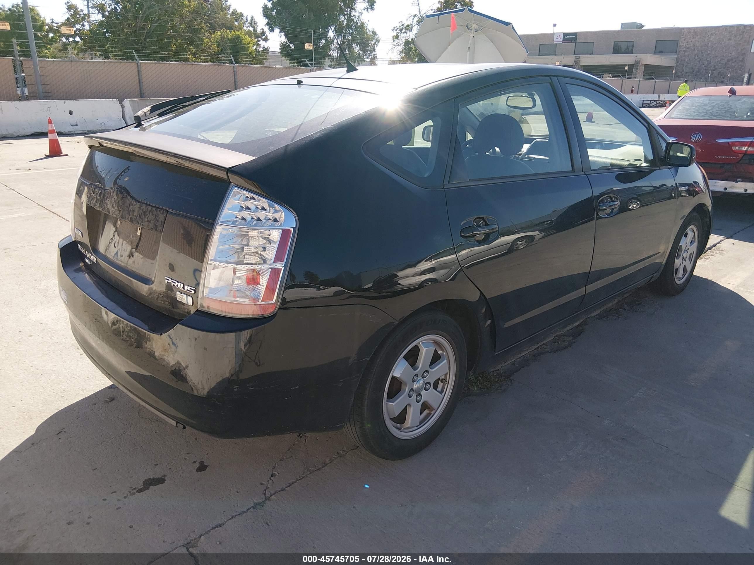2007 Toyota Prius Base (cvt-e) Beige vin: JTDKB20U877643876