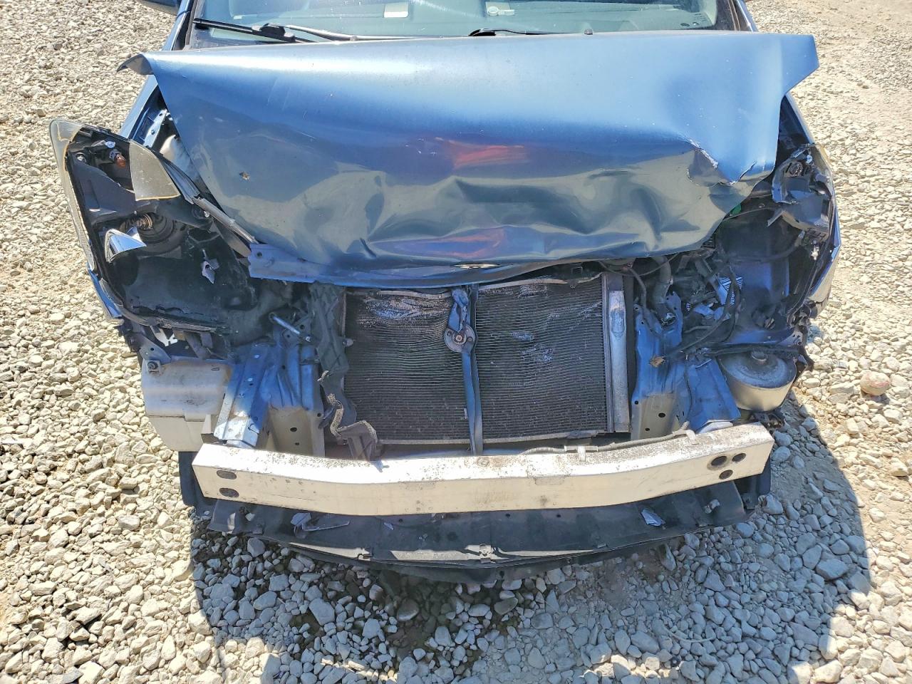 2007 Toyota Prius Base Blue vin: JTDKB20U877659267