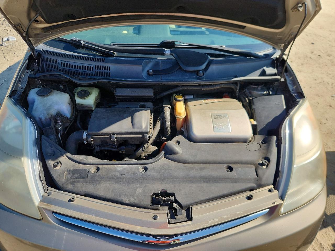 2007 Toyota Prius Base Золотой vin: JTDKB20U877660306