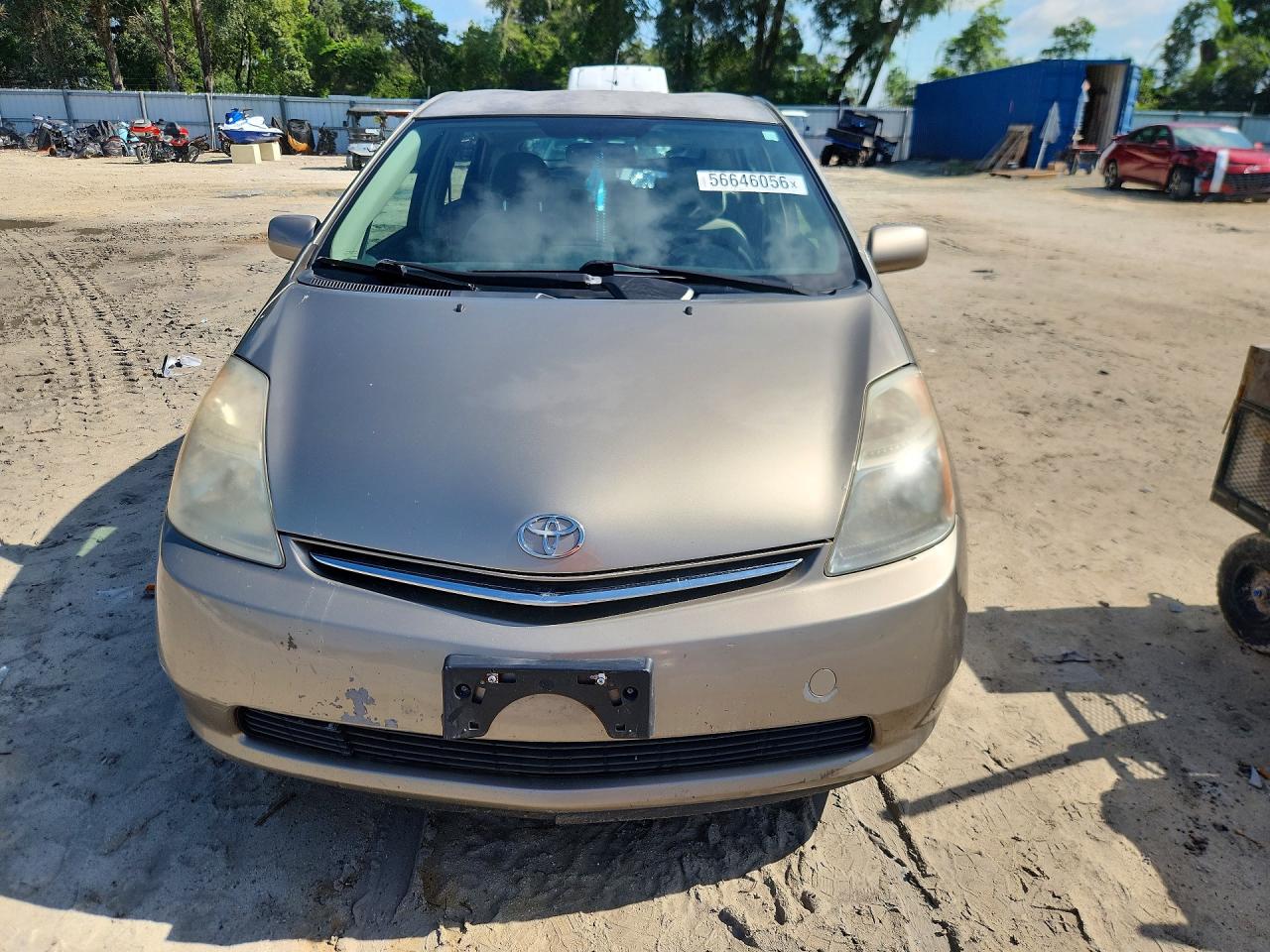 2007 Toyota Prius Base Золотой vin: JTDKB20U877660306