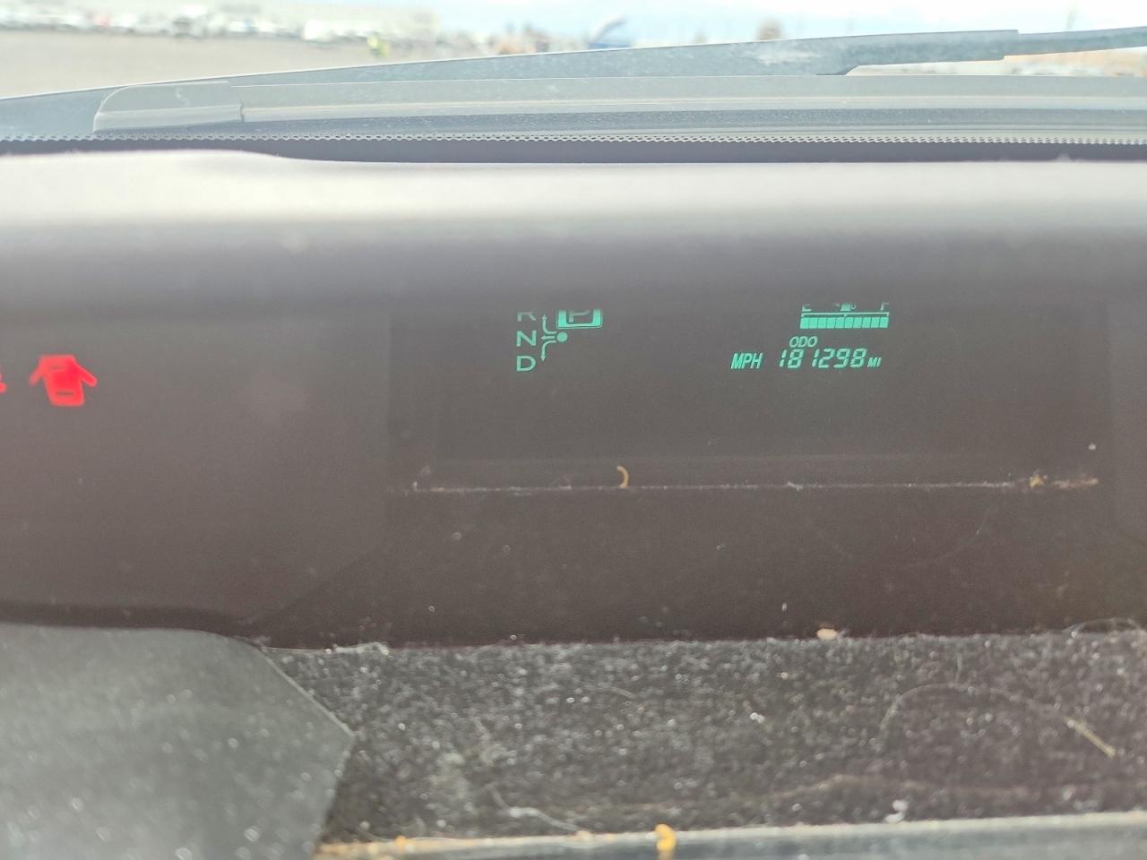 2007 Toyota Prius Base Red vin: JTDKB20U877663674
