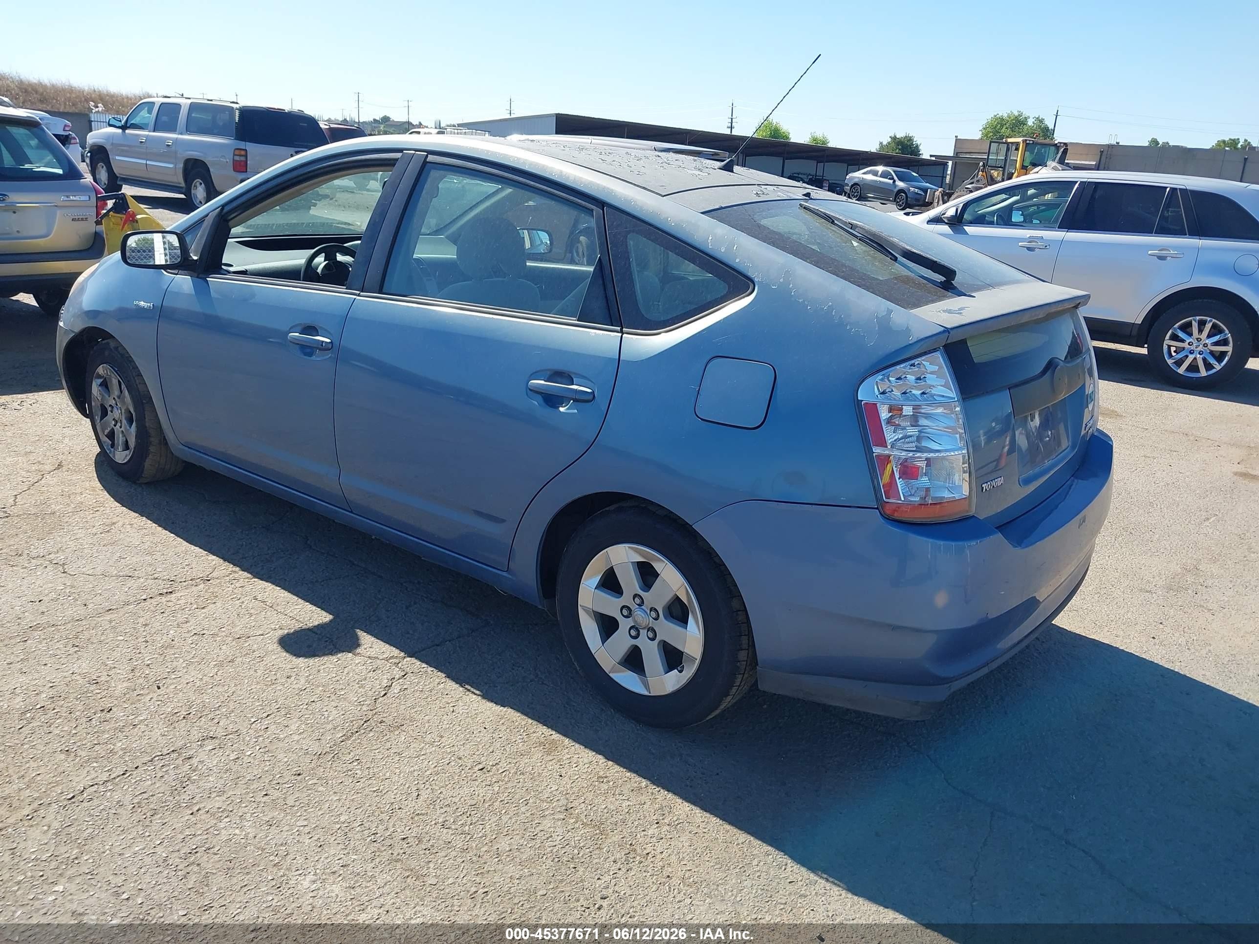 2007 Toyota Prius   Blue vin: JTDKB20U877667403