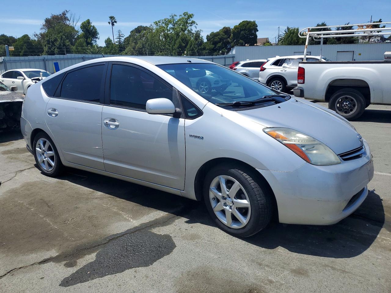 2007 Toyota Prius Touring Silver vin: JTDKB20U877689675