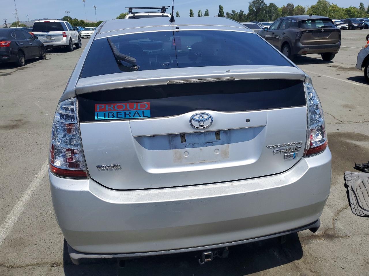 2007 Toyota Prius Touring Silver vin: JTDKB20U877689675