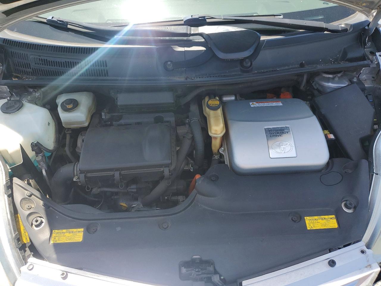 2007 Toyota Prius Touring Silver vin: JTDKB20U877689675