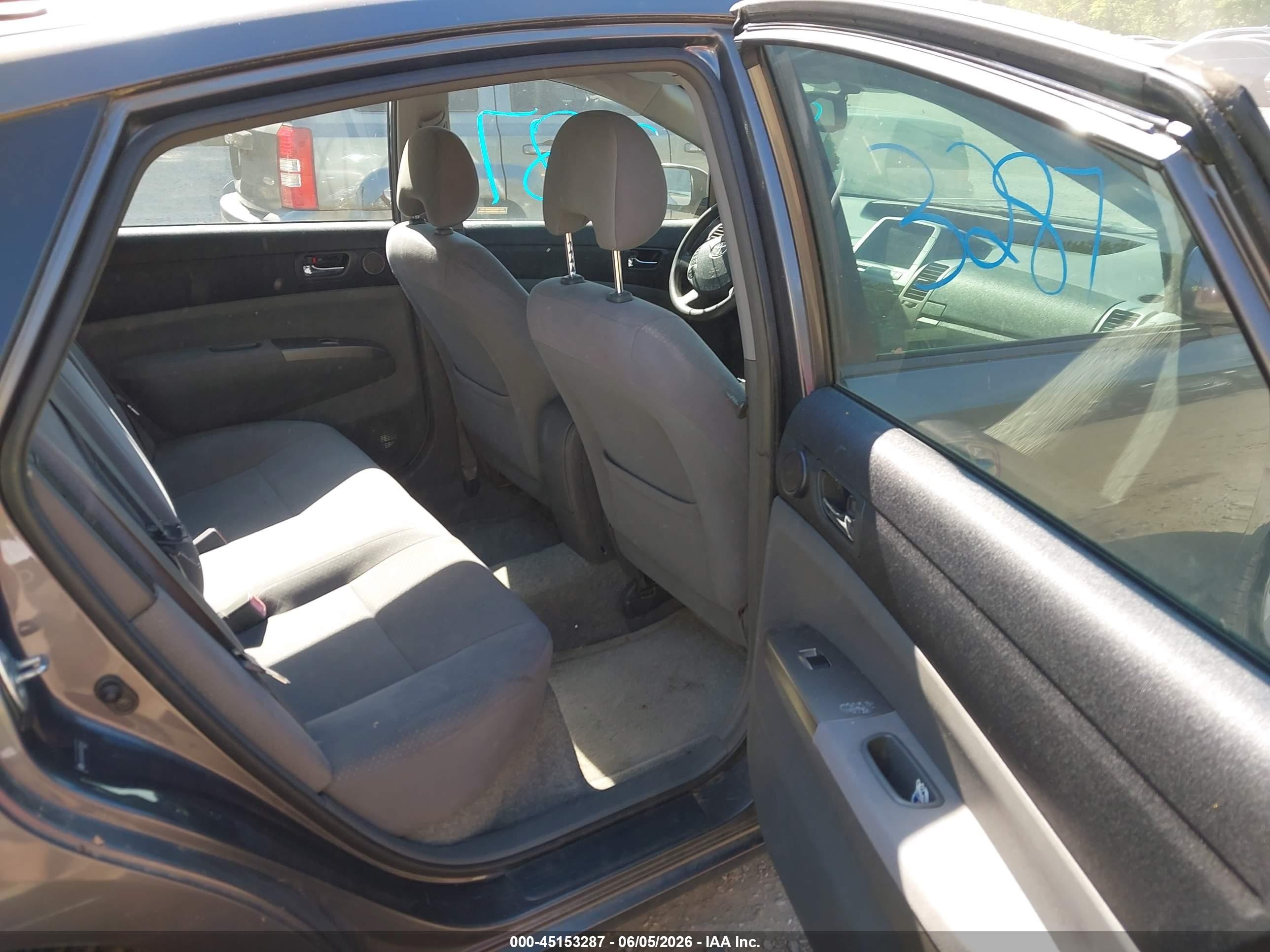 2008 Toyota Prius   Gray vin: JTDKB20U883300543