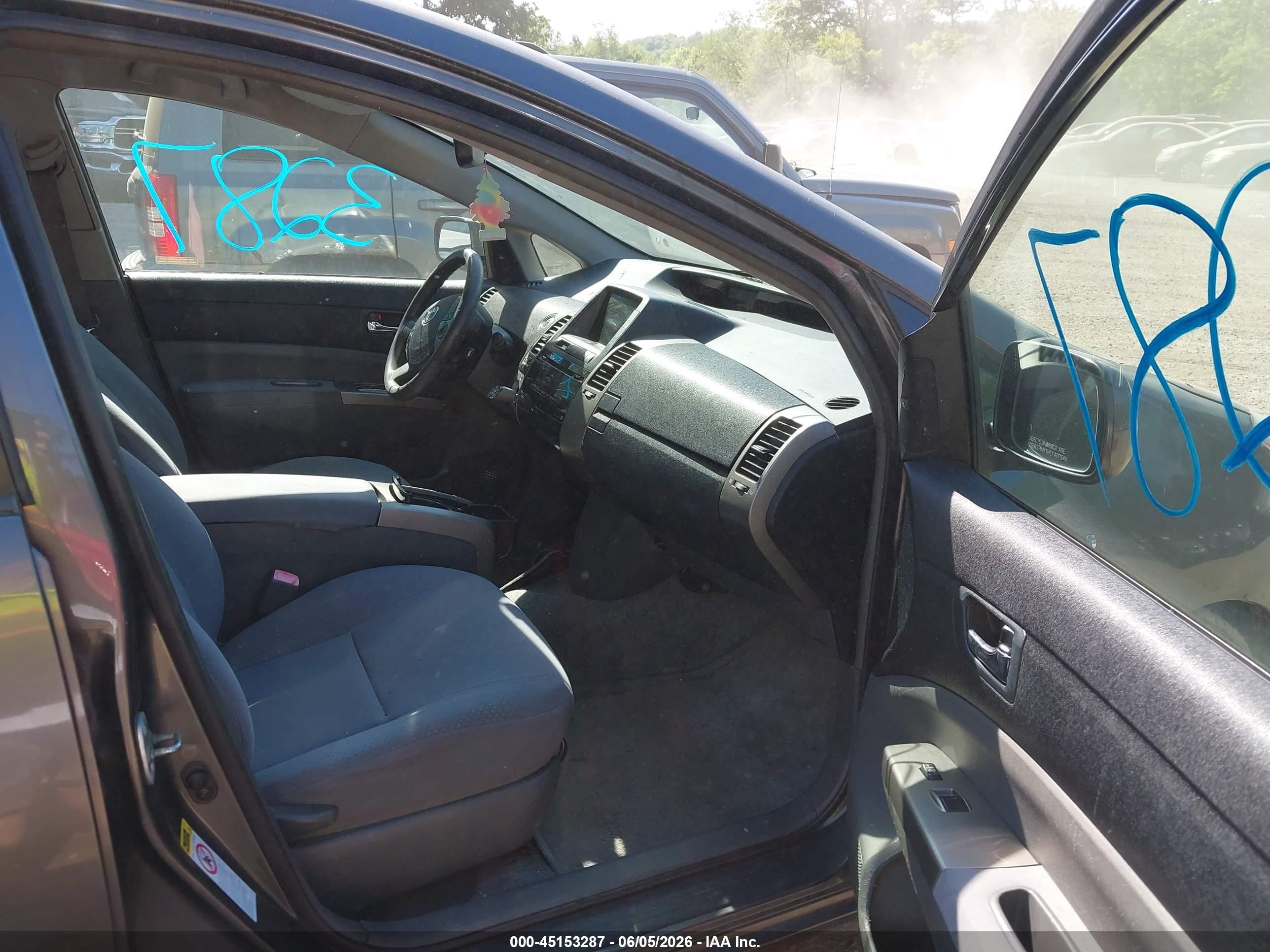 2008 Toyota Prius   Gray vin: JTDKB20U883300543