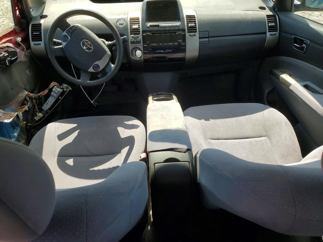 2008 Toyota Prius Base Red vin: JTDKB20U883320324