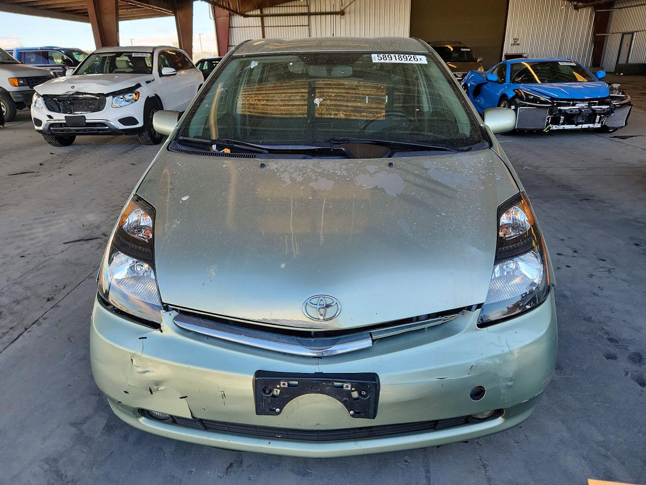 2008 Toyota Prius Touring Green vin: JTDKB20U883323353