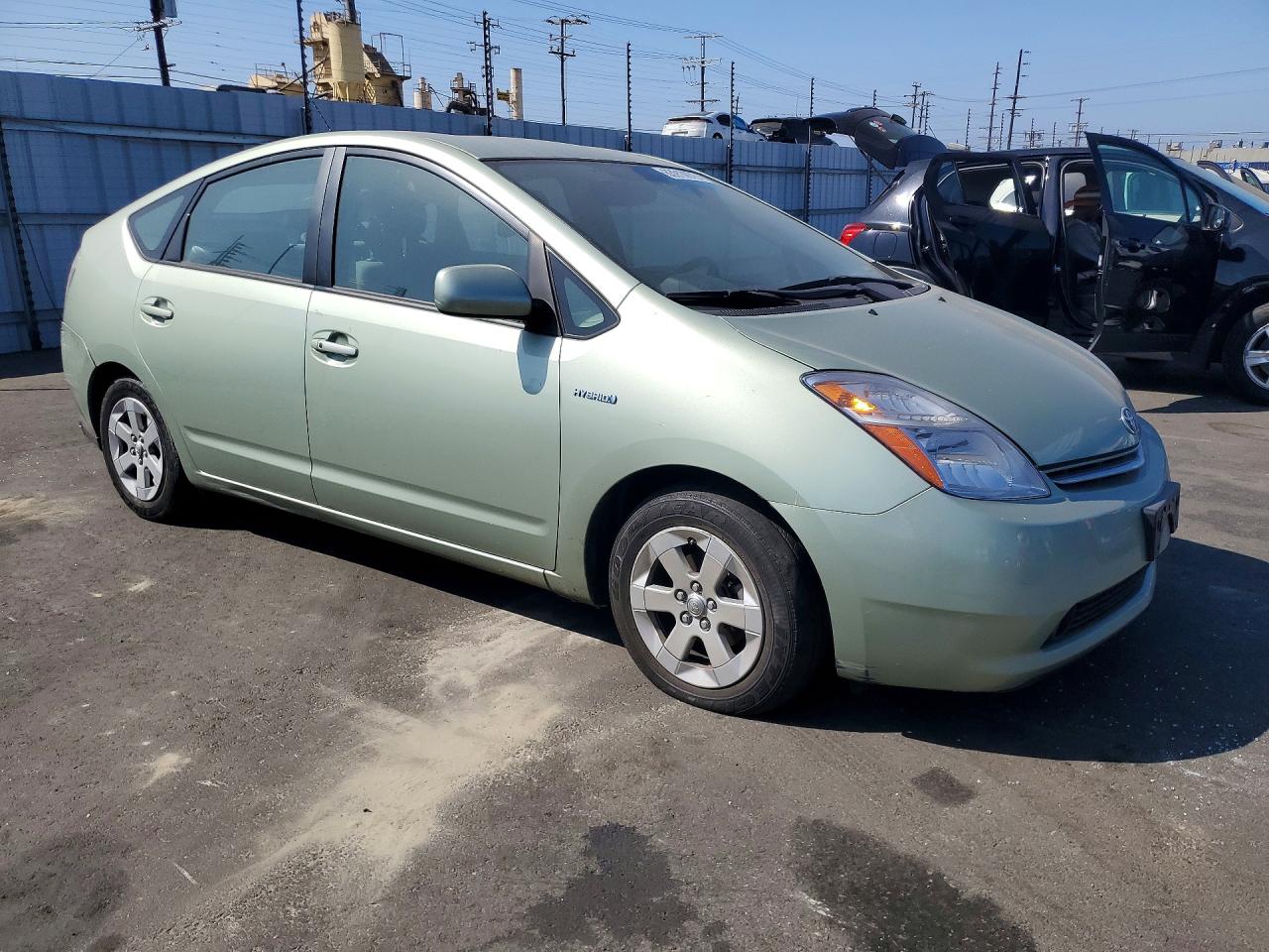 2008 Toyota Prius Base Green vin: JTDKB20U883326706