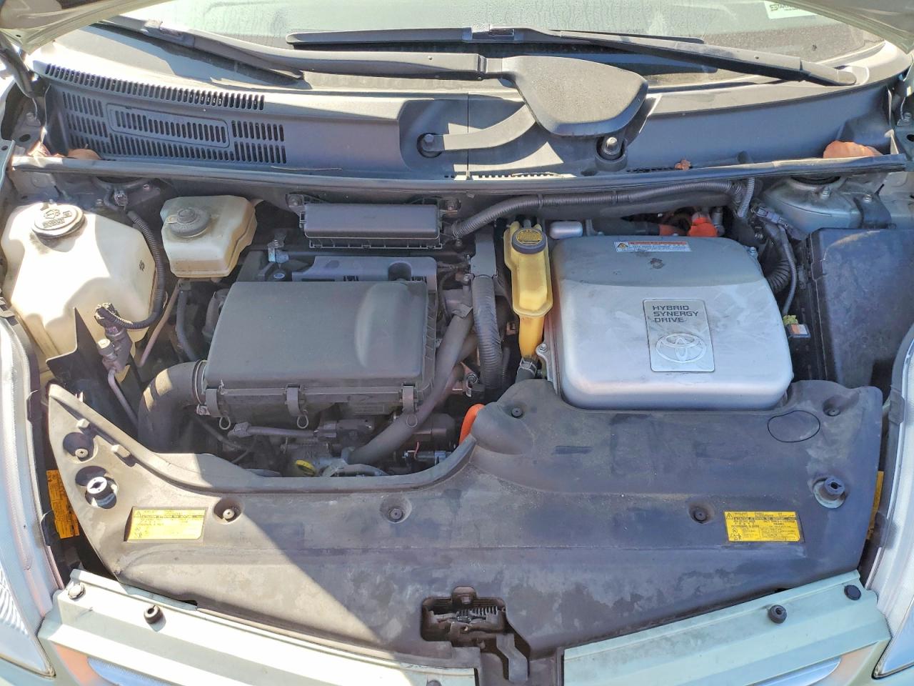 2008 Toyota Prius Base Green vin: JTDKB20U883326706