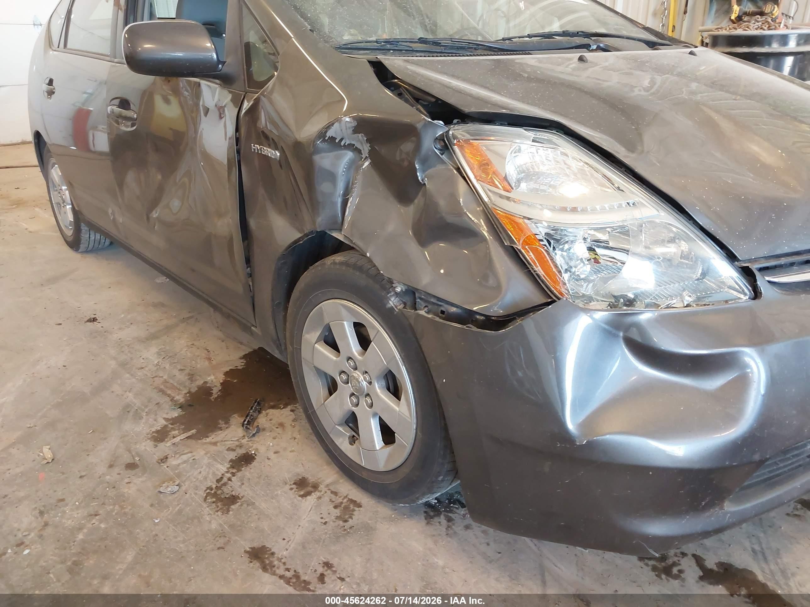 2008 Toyota Prius   Gray vin: JTDKB20U883329802