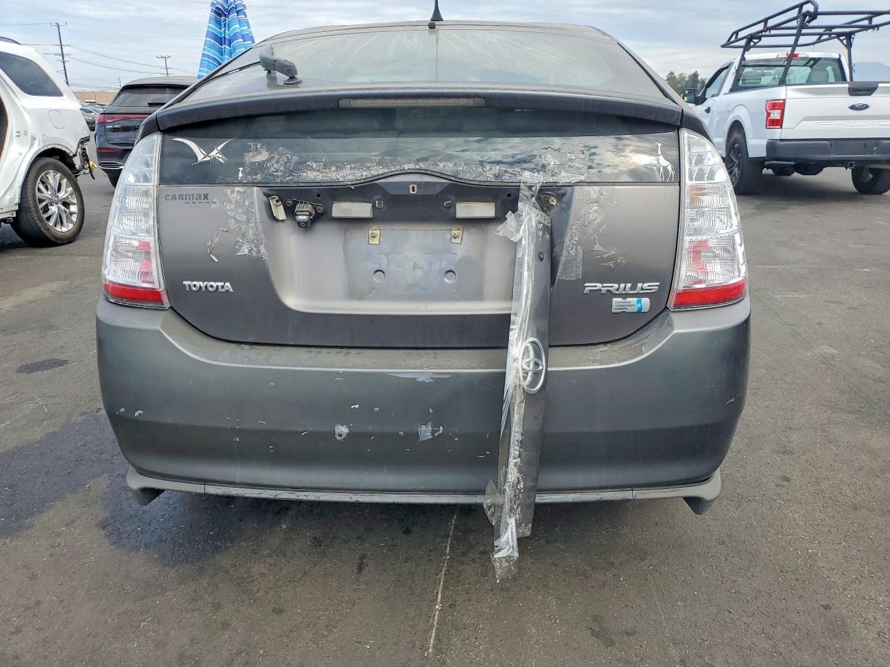 2008 Toyota Prius Base Gray vin: JTDKB20U883353050