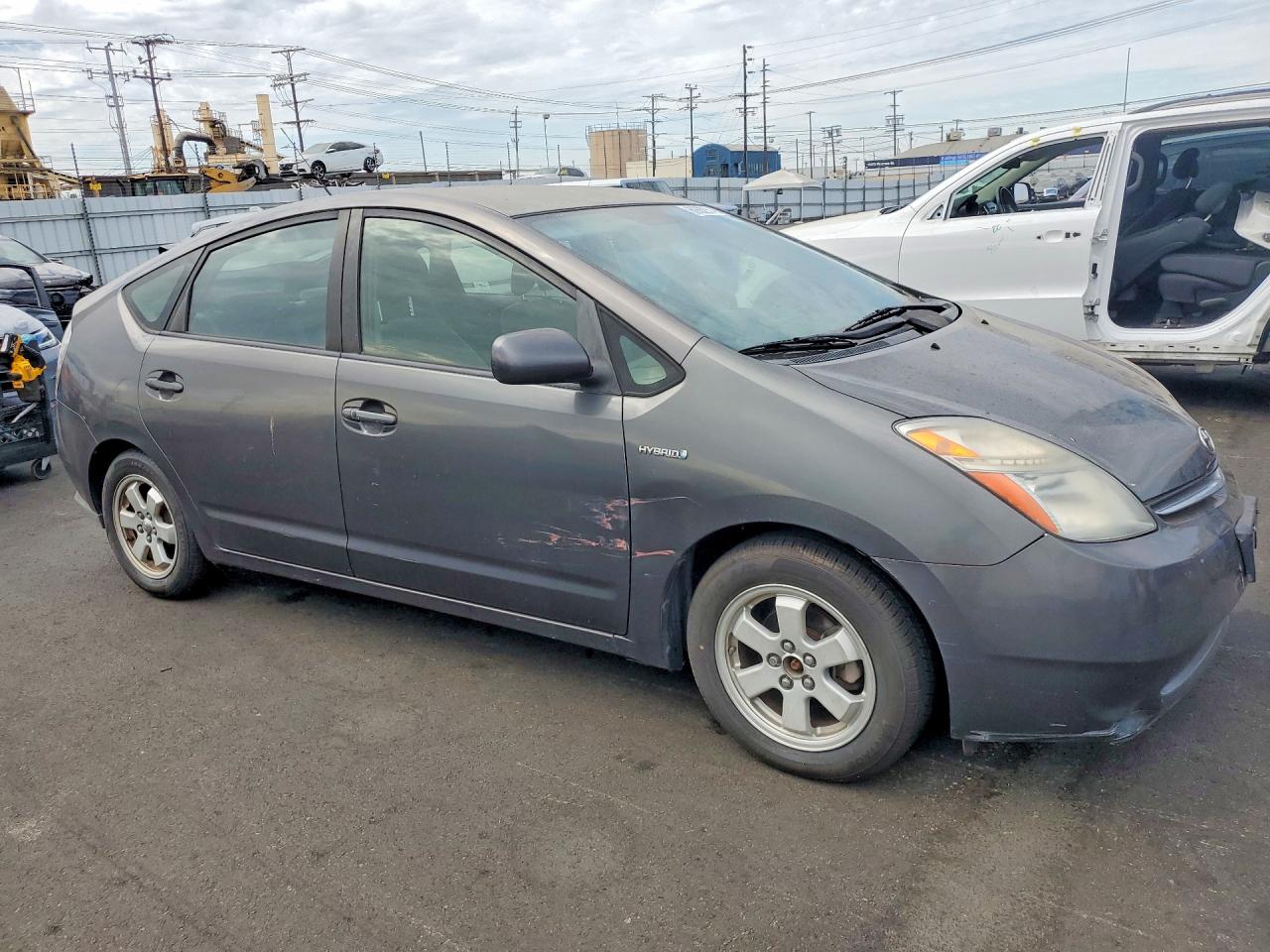 2008 Toyota Prius Base Gray vin: JTDKB20U883353050