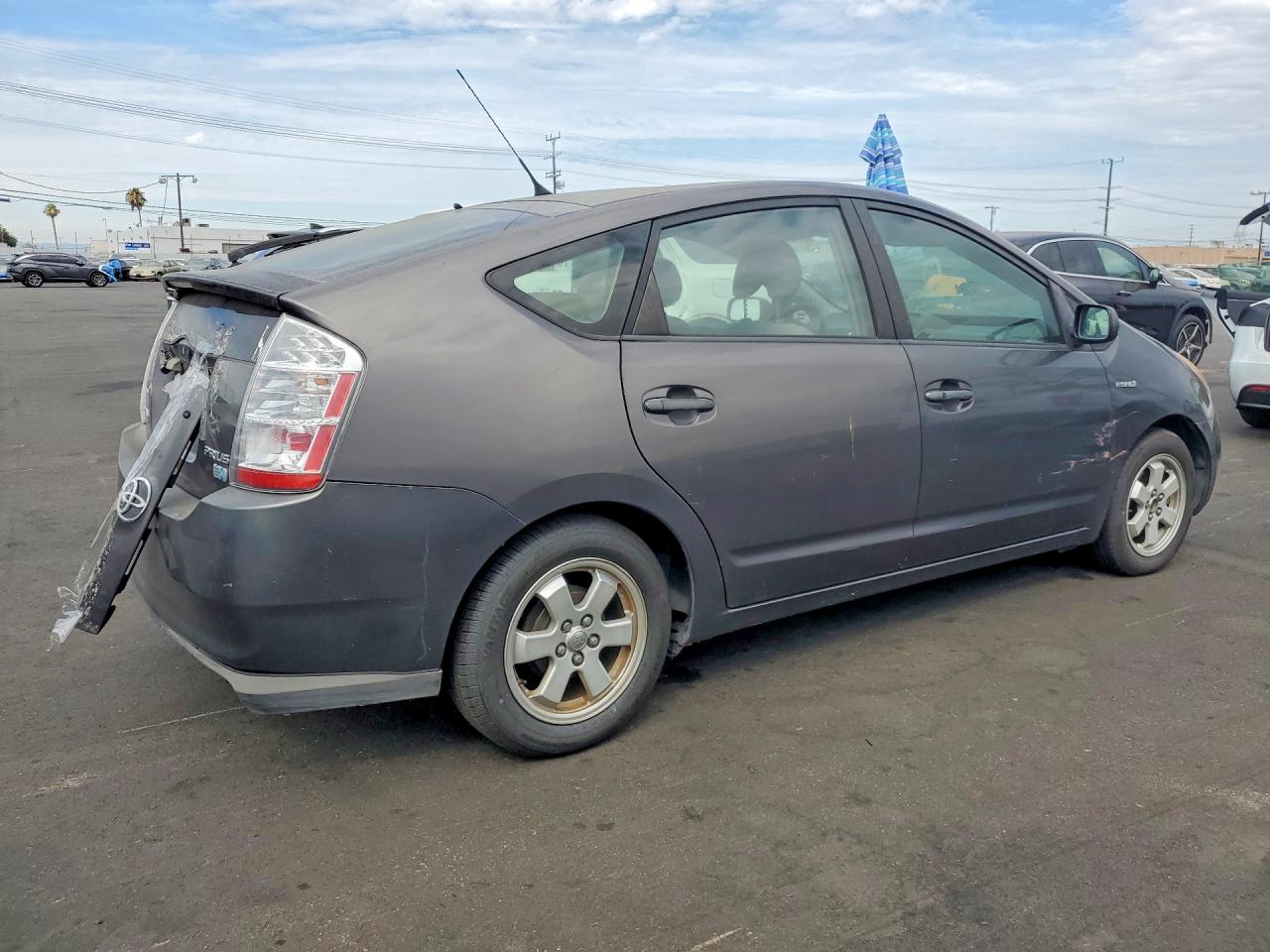 2008 Toyota Prius Base Gray vin: JTDKB20U883353050