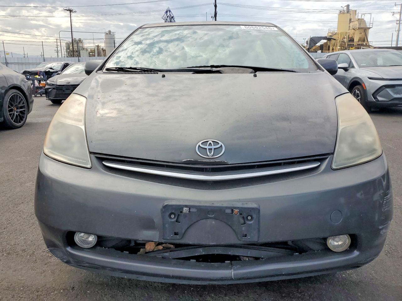 2008 Toyota Prius Base Gray vin: JTDKB20U883353050