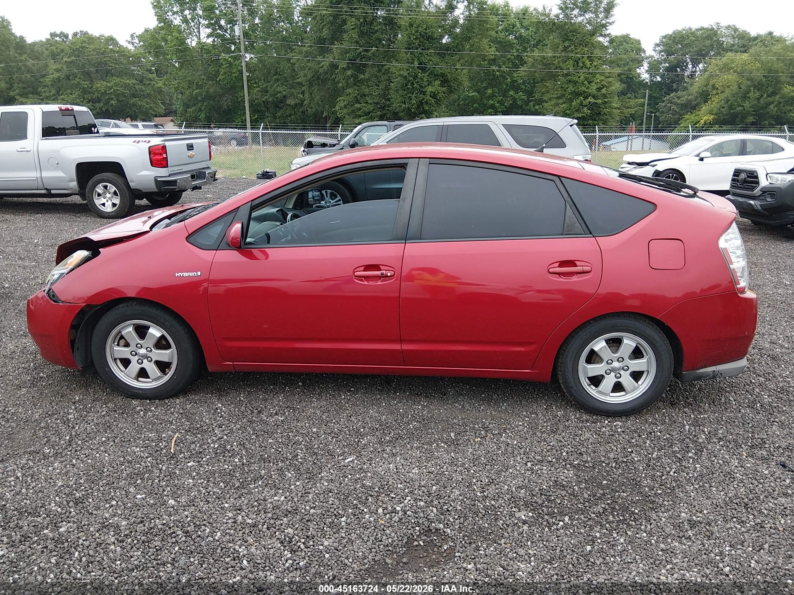 2008 Toyota Prius   Красный vin: JTDKB20U883359916