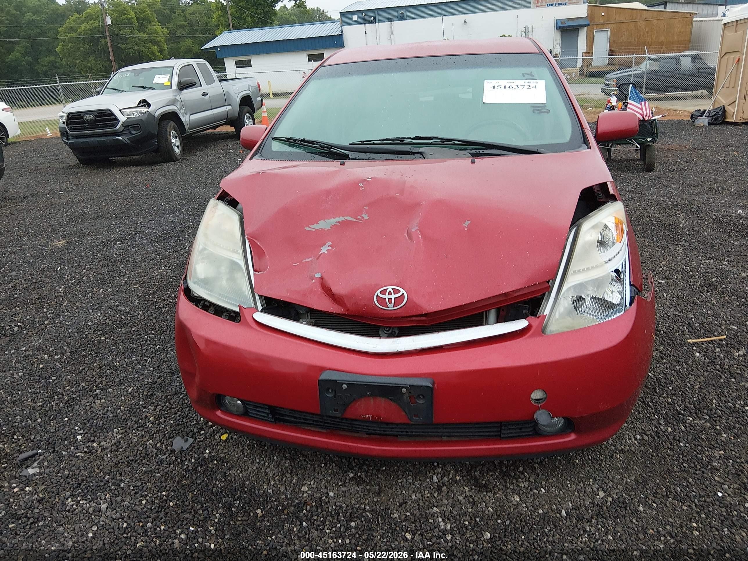 2008 Toyota Prius   Красный vin: JTDKB20U883359916