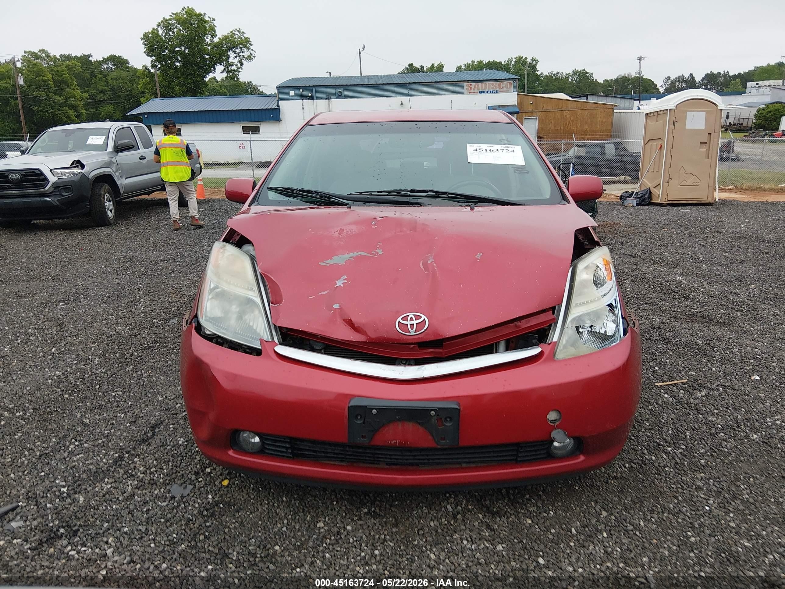 2008 Toyota Prius   Красный vin: JTDKB20U883359916