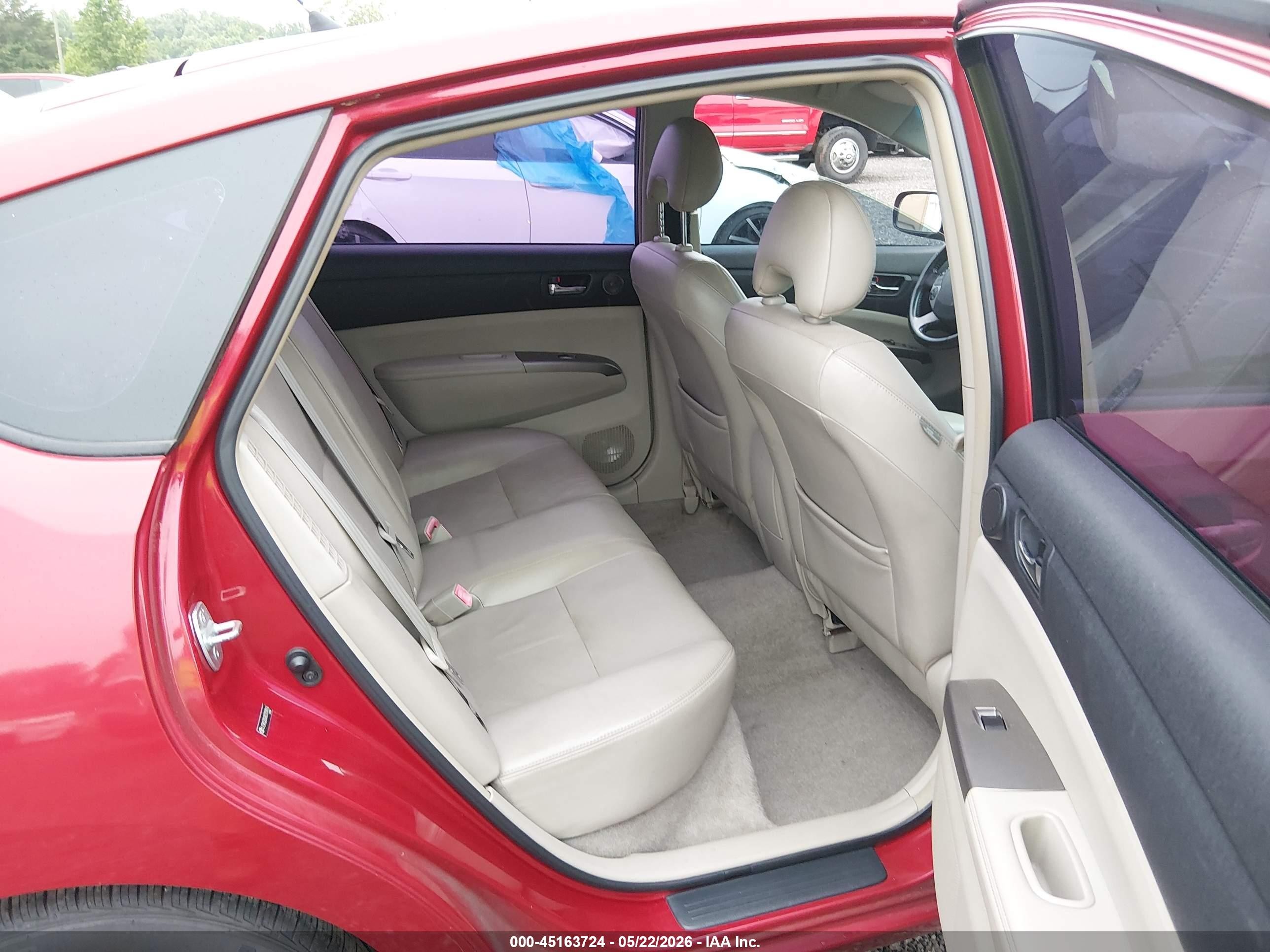 2008 Toyota Prius   Красный vin: JTDKB20U883359916