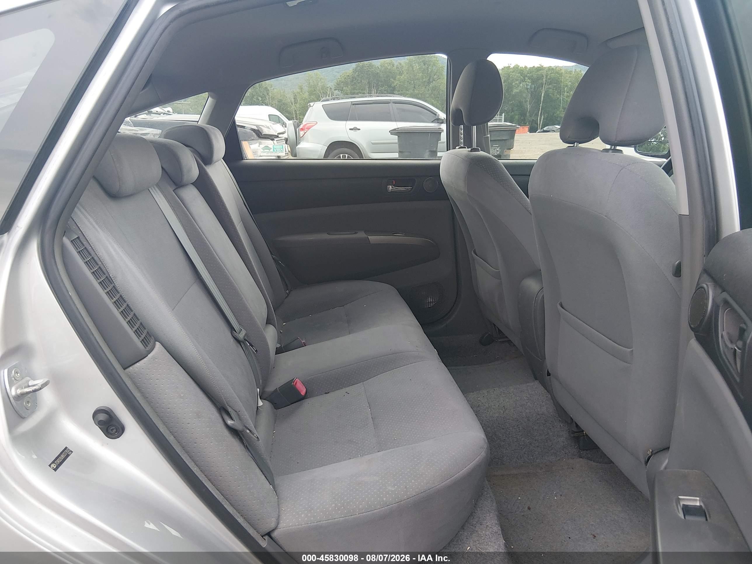 2008 Toyota Prius   Silver vin: JTDKB20U883377073